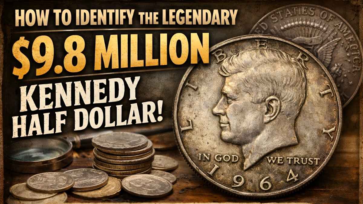 How to Identify the Legendary $9.8 Million Kennedy Half Dollar: Collector’s Guide to Value and Rarity