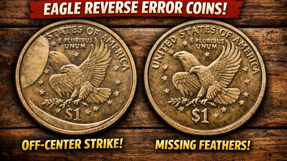 Sacagawea Dollar Eagle Reverse Error Coins: The Real Value for Collectors