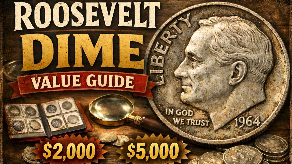Roosevelt Dime Value Guide 2026: Rare Error Coins Worth Up to $15.8 Million