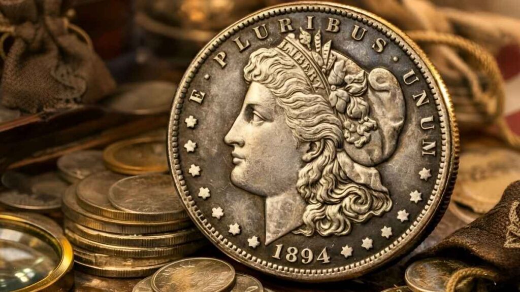 Rare 1894‑S Morgan Silver Dollar – Near Uncirculated Investment‑Grade Coin