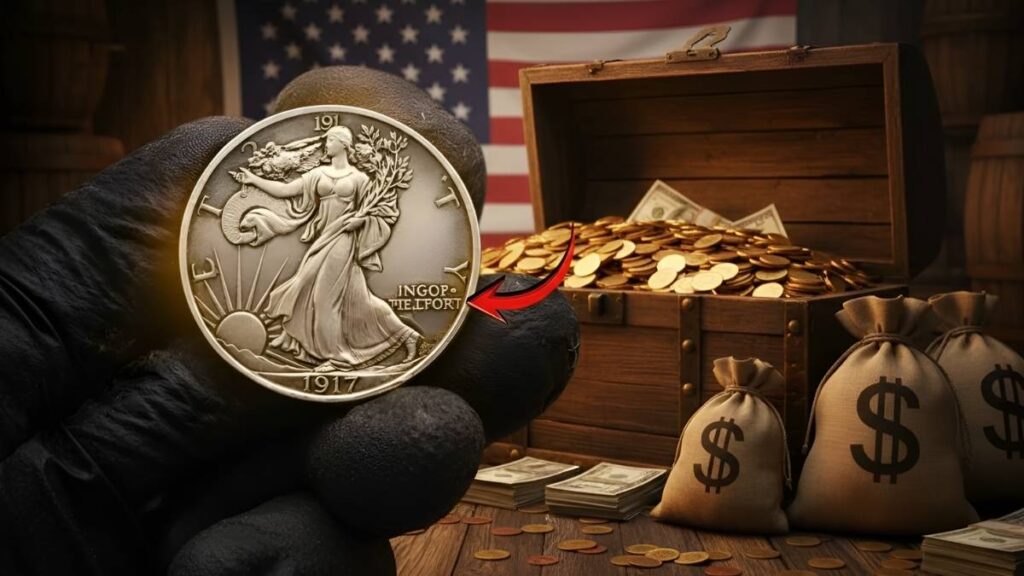 1917 Walking Liberty Half Dollar – Rare Coin Worth Huge Money Still Found in Circulation
